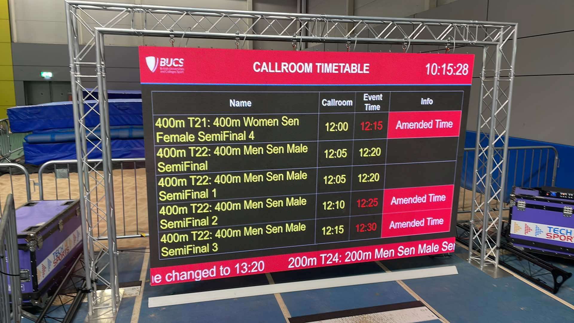 Call room display system
